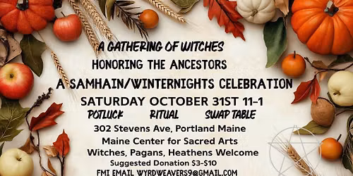 Honoring the Ancestors: A Samhain\/Winternights Celebration