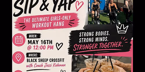 Sweat, Sip and Yap Women's Only- Workout and Coffee!
