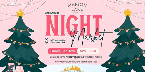 2nd Annual Night Market @ Marion Lake - Live Like Locals
