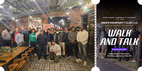 Men's Prosperity Club - Walk and Talk Worcestershire