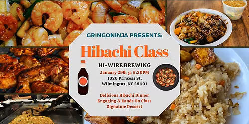 Hibachi Class at Hi-Wire