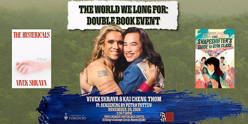 THE WORLD WE LONG FOR: DOUBLE BOOK EVENT