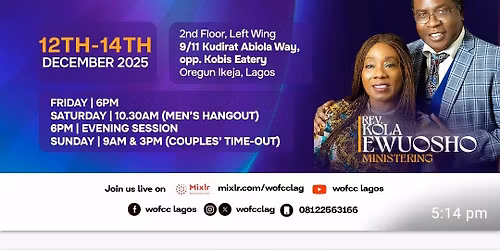 WOFCC LAGOS CONFERENCE (DEC. 2025)