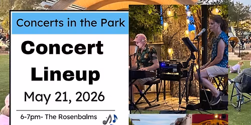 Concerts in the Park: The Rosenbalms and Big Train and the Loco Motive