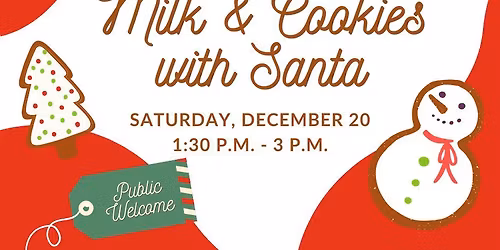 Cookies & Milk with SANTA