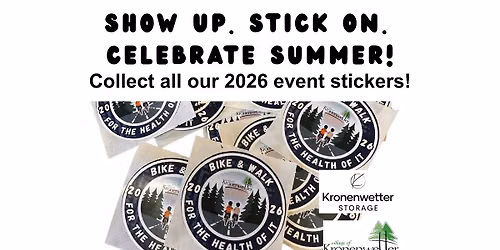 SHOW UP. STICK ON. and CELEBRATE SUMMER