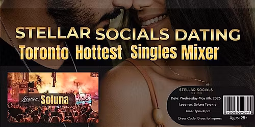 Salsa & Mingle: Toronto\u2019s Hottest Singles Mixer 25+