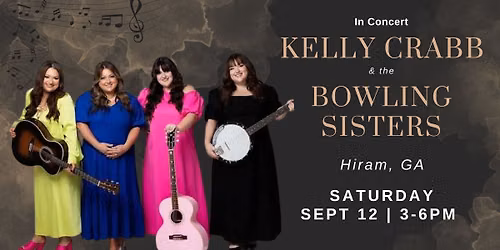 In Concert: Kelly Crabb and the Bowling Sisters