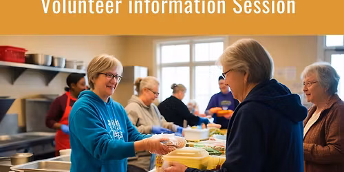 Volunteer information session