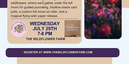 Full Moon Among the Flowers