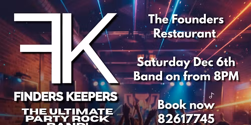 \ud83c\udfb8 Finders Keepers Live at The Founders! \ud83c\udfa4
