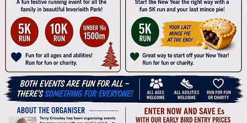 Edinburgh Christmas Running Festival & The Great Perthshire Last Mince Pie Run