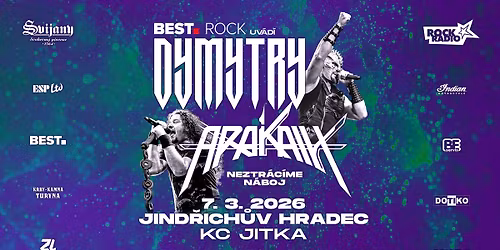 Dymytry & Arakain | BEST ROCK TOUR 2026 | Jind\u0159ich\u016fv Hradec