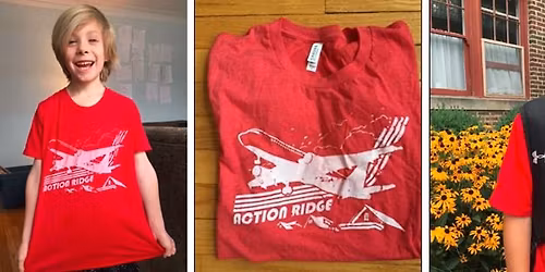 Action Ridge Tshirt sale at the Park Ridge Craft and Vendor fair