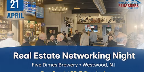 Spring Real Estate Networking in Westwood, NJ - FREE with RSVP!