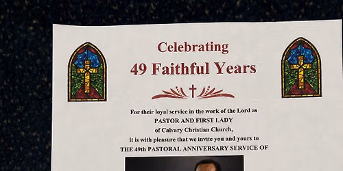 49th Pastoral Anniversary 
