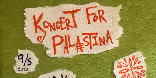 Koncert for Pal\u00e6stina |CH\u00c6K + ANASTASIA|