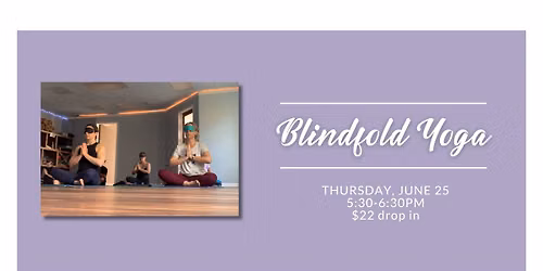 Blindfold Yoga