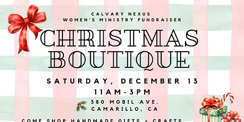 Calvary Nexus Christmas Boutique
