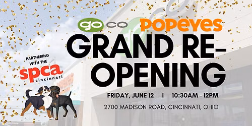 Popeyes\/goco Shell Grand Re Opening Celebration Gift Card Giveaways