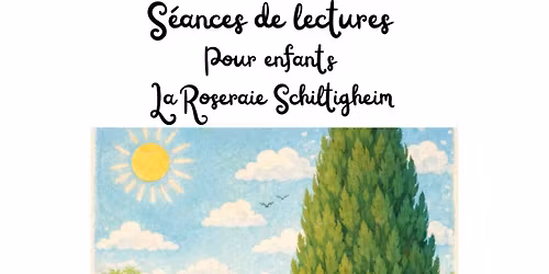 S\u00e9ance de lecture pour les enfants 0-12 ans