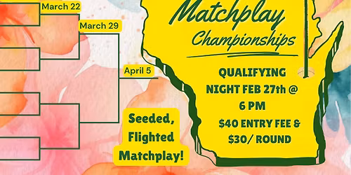The 2026 Singles Matchplay Championship