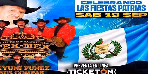 GRAN BAILAZO CHAPIN CON LOS INTERNACIONALES TEX-MEX DE PACO PINEDA Y MAS