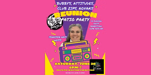 Jen Hays - Patio Patio- Reunion 