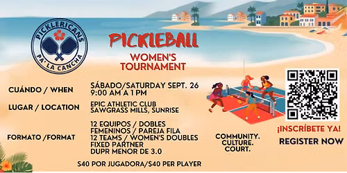 Picklericans Pickleball Women's Tournament