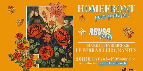 Home Front + Abuse @Nantes \/ Le Ferrailleur