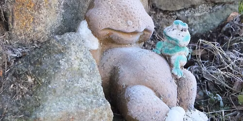 PEE CIRCULUS II \u2014 DE BAKSTEEN AND THE FROG, by Babeth Rambault