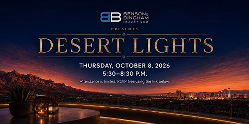 Desert Lights: A Rooftop Evening with Benson and Bingham