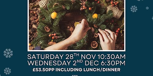 Christmas Wreath Workshop