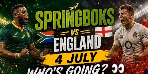 Springboks vs England