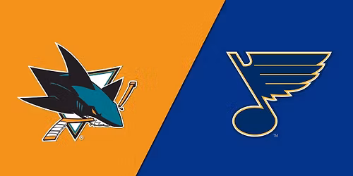 San Jose Sharks at St. Louis Blues at Enterprise Center