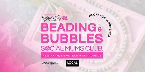 Beading & Bubbles necklace workshop