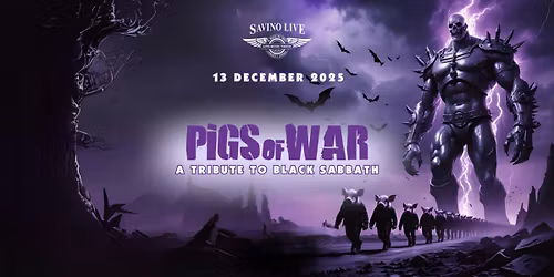 Pigs of War (A tribute to Black Sabbath) - LIVE