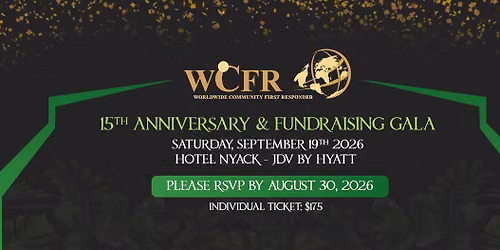 WCFR 15th Anniversary & Fundraising Gala