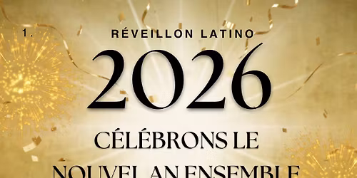 R\u00e9veillon Latino 2026 au Bocadillo bistro 