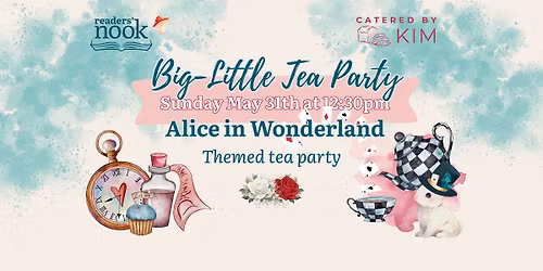 Big-Little Tea Party - Alice in Wonderland