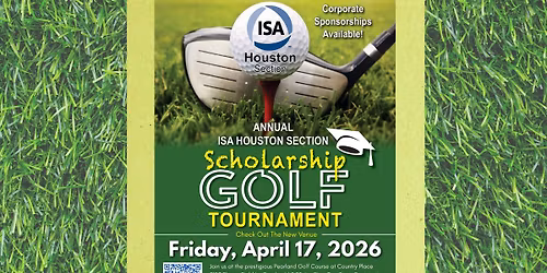 ISA Houston Section -Scholarship Golf Tournament