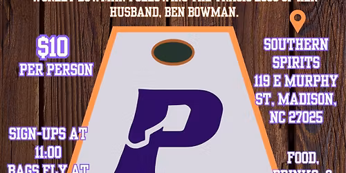 PONY DAY 2026 - Corn Hole Tournament 