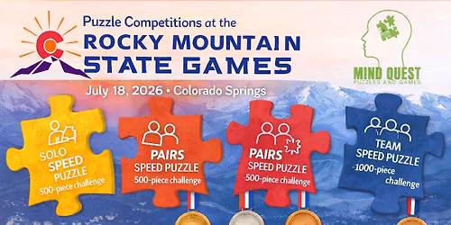 Rocky Mountain Games Puzzle Race Tickets