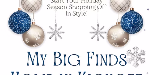 Black Friday at My Big Finds