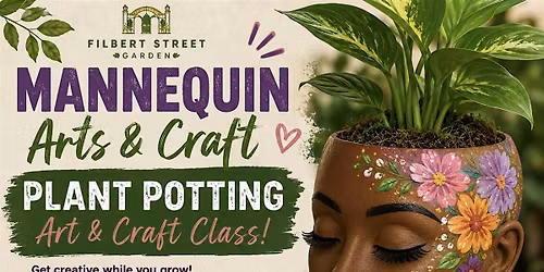 Garden Muse: Mannequin Potting Class