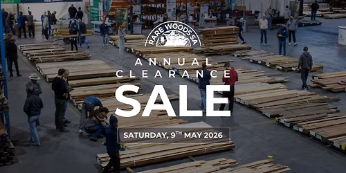 Rare Woods Annual Clearance Sale 2026