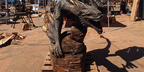 Competitive Chainsaw Carving