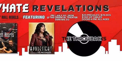 Love\/Hate Revelations - An Evening of Rock N' Roll Rebels