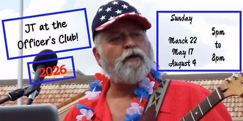 JT at The Officer's Club!