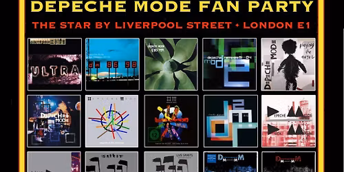 Depeche Mode \/ Mute Records Fan Party @ The Star By Liverpool St